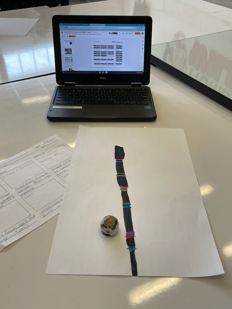Grade 8 students exploring Ozobots.
#coding #storytelling <a href="/HaltonDSB/">HDSB</a>