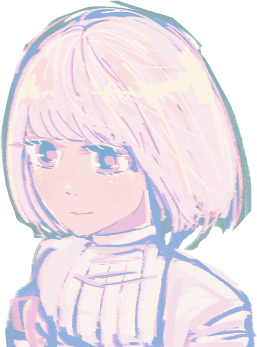 ボブヘアのtwitterイラスト検索結果