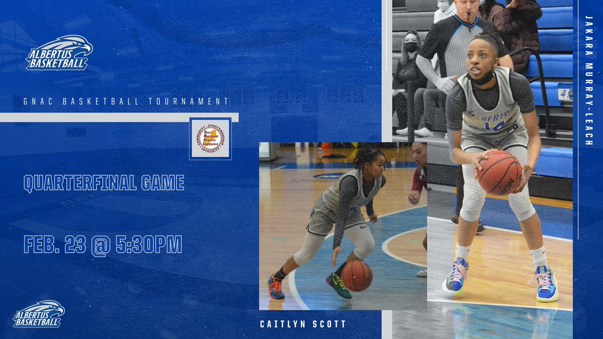 FALCON FANS, LET'S PACK "THE NEST"!!

The 2⃣ seeded <a href="/AlbertusWBB/">Albertus Womens 🏀</a> team opens up postseason play TOMORROW NIGHT with a home #GNAC Quarterfinal game against the winner of tonight's first-round match-up between <a href="/CSCAthletics/">Colby-Sawyer Athletics</a> and <a href="/ElmsBlazers/">Elms Athletics</a> !!

#fearlessfalcons #thisisFalconawesome