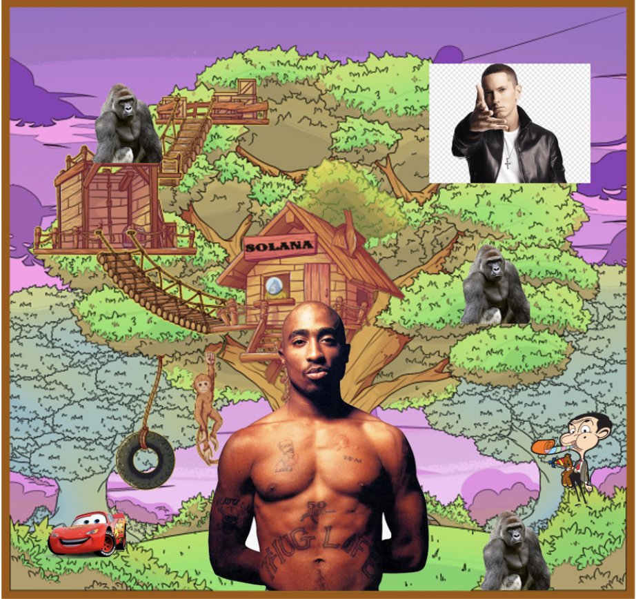 astrosooyaaa's tweet photo. Showing my love to the treehouse gang!!! Haters will say its photoshopped? #mandelaeffect @TreehouseNFT use #TreehouseClub (๐ณ,๐ณ) https://t.co/x9Bl2djz5m