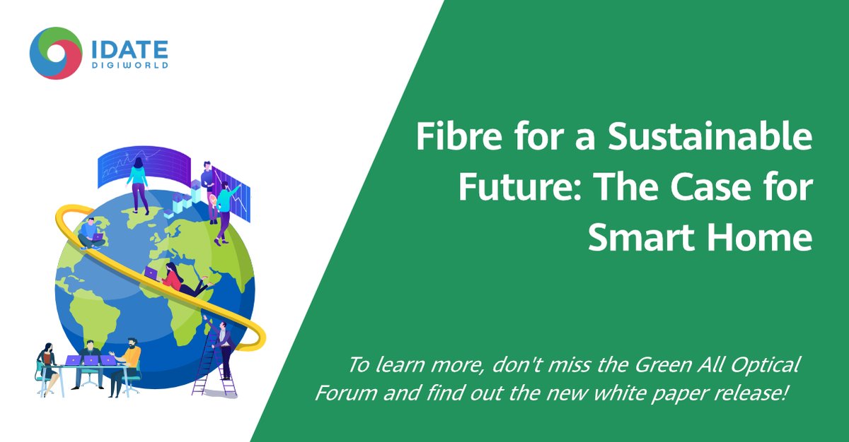 IDATE_SAS's tweet photo. 📅[#SaveTheDate] D-6 before the Green All-Optical Network Forum alongside major actors in the optical and telecom industries

📍Barcelona (and online)
🕐On 28/02, 15:30-17:30

Don't miss the Green All Optical Forum and find out the new white paper release➡️https://t.co/Th5diAKpJc https://t.co/AE055btaqs