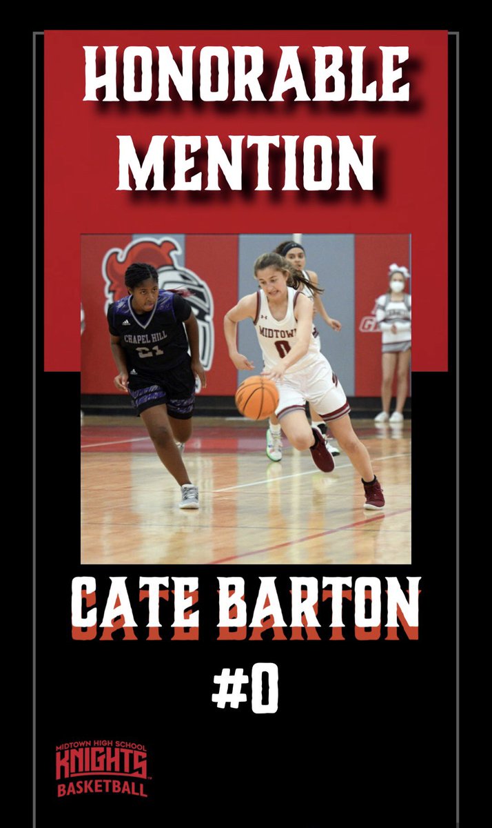 Congratulations to our All-Region team members for 2021-2022‼️

Jade Lewis (SR) - 2nd Team
Sinclair Richman (FR)- HM
Cate Barton (FR)- HM