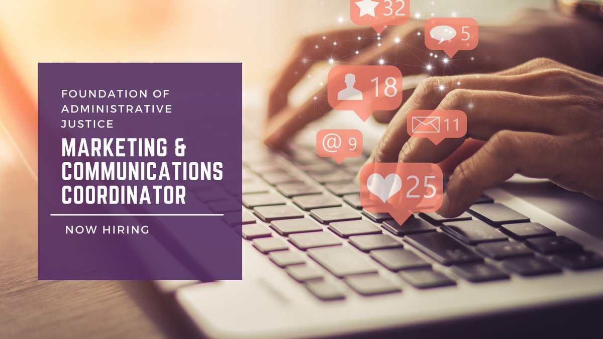 theFOAJ's tweet photo. We're looking for an enthusiastic Marketing and Communications Coordinator to join our team. Learn more here: https://t.co/H0nTP6QHRS

#yegjobs #hiring #marketing #communications https://t.co/mPFPkXaAiS