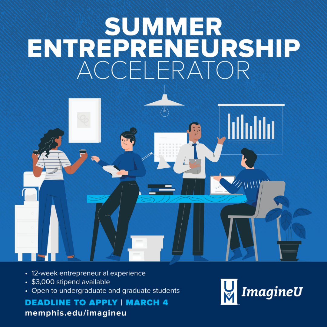 UofMCrewsCenter's tweet photo. Do you want to grow as an entrepreneur? Sharpen your skills and gain some real experience? Are you driven, but not sure where to start? ImagineU is perfect for you and coming up quick! We will have a zoom information session this week, you won't want to miss this! https://t.co/Hy544nsChz