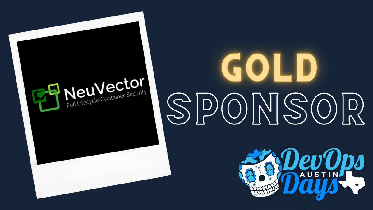 A huge thank you to  <a href="/NeuVector/">NeuVector, now part of SUSE</a>  for being a gold sponsor this year for #DevOps Days #AustinTx 2022! We appreciate y'all joining us.