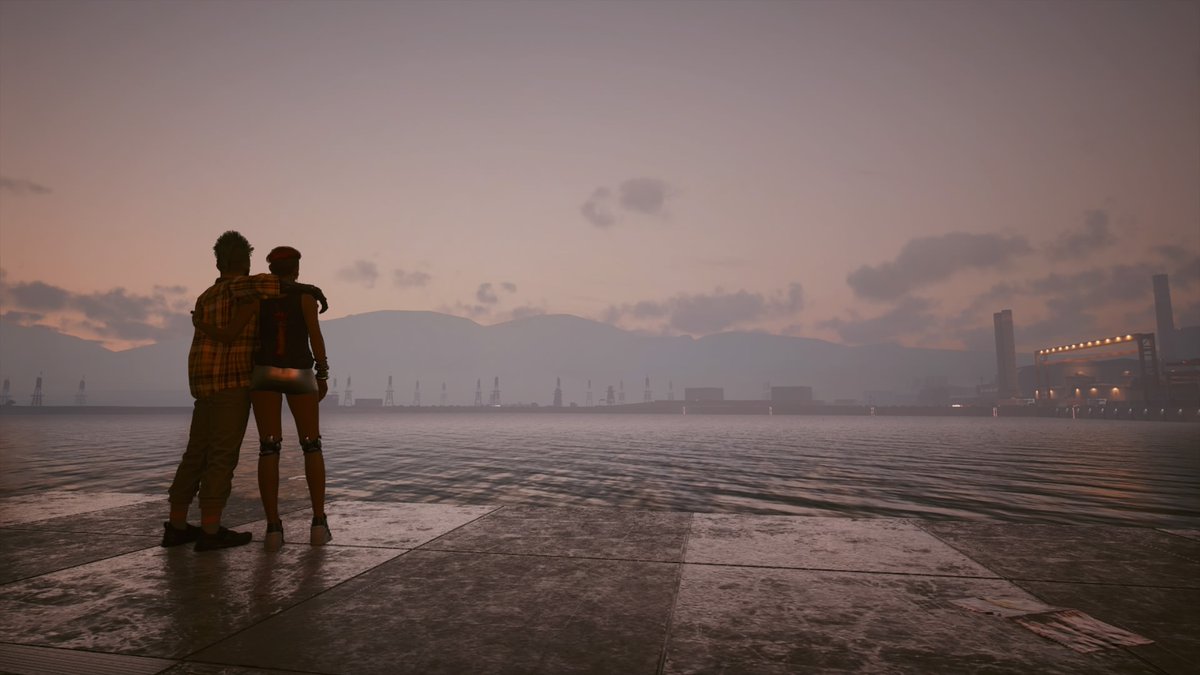 DDDepressoPub's tweet photo. @CyberpunkGame Some were captured on base PS4 at launch and others are on the current 1.5 build on PS5. 
One of the best looking games I've ever played. https://t.co/1UZ2748TAd