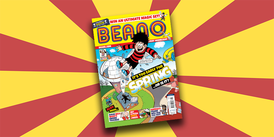 It's #BeanoWednesday! 🍃

This week's comic is out and we have a copy to give away on Twitter!

To enter: 
➡️= Be following us. 
♻️ &amp; ❤️= RT and like this tweet. 
✍️= Reply with an emoji of your choice. 

Comp closes at 4pm today. Ts&amp;Cs link in bio.