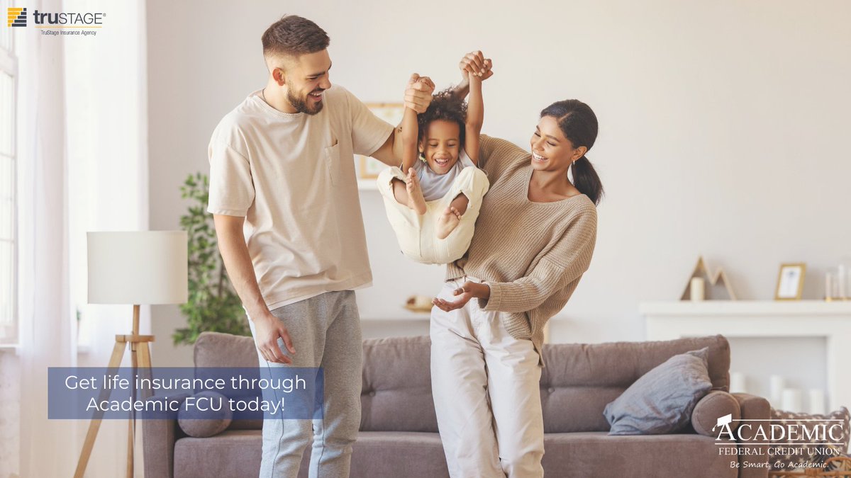 AcademicFCU's tweet photo. As a member of Academic FCU, you have access to many benefits - one of them being life insurance through #TruStage π¨βπ©βπ¦ Protect your family and get a quote today!πhttps://t.co/pQ6TuVbSry #LifeInsurance #Family #TipTuesday #TwosDay #CreditUnion #AcademicFCU #GoAcademic https://t.co/9JHGBUDdnE