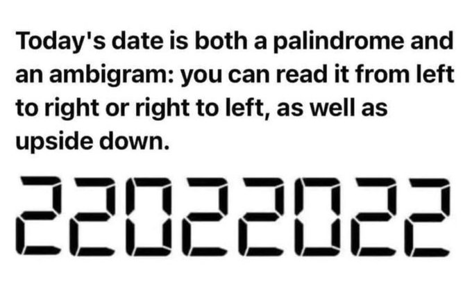 Happy #Twosday!
Did you know...