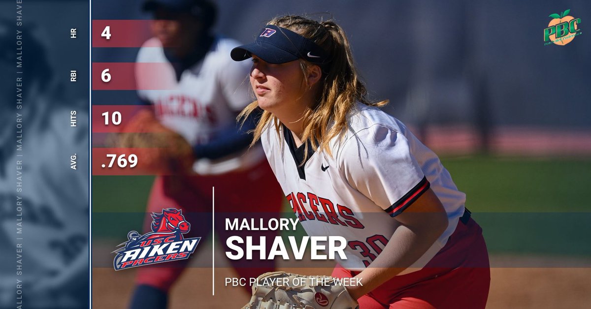 #PacerSB Standout Mallory Shaver Is The PBC Player Of The Week! ow.ly/7wvU50I1nEA #PacerNation
