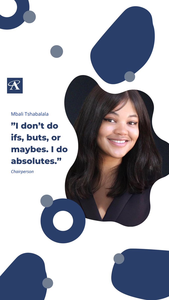 #MeetTheTeam

We are celebrating the appointment of the first black women as Chairperson of ABSIP WITS. 🎉🎉🎉

Go to our Members Dashboard and select “Meet the 2021/22 Exec Committee” to find out more about our new Chair. (Link in Bio)

💙