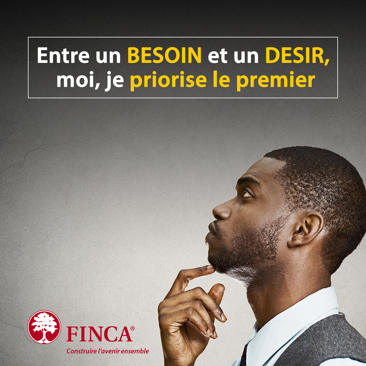 Quelle est la différence entre un BESOIN et un DESIR? Suivez nos sessions d’éducation financière à travers ce lien : finca.cd/quiz-education…