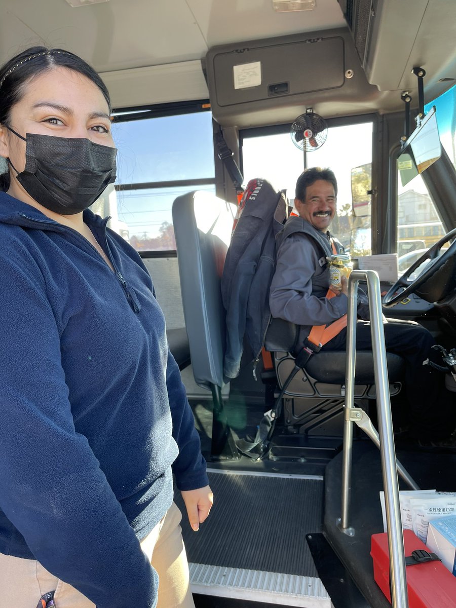 WDSlider_MS's tweet photo. Shout out to our bus drivers for always giving 100% to our school community. Thank you to our #StallionsLeadTheWay student Council and NJHS chapter. #TeamSISD https://t.co/wlKWxVk7BF