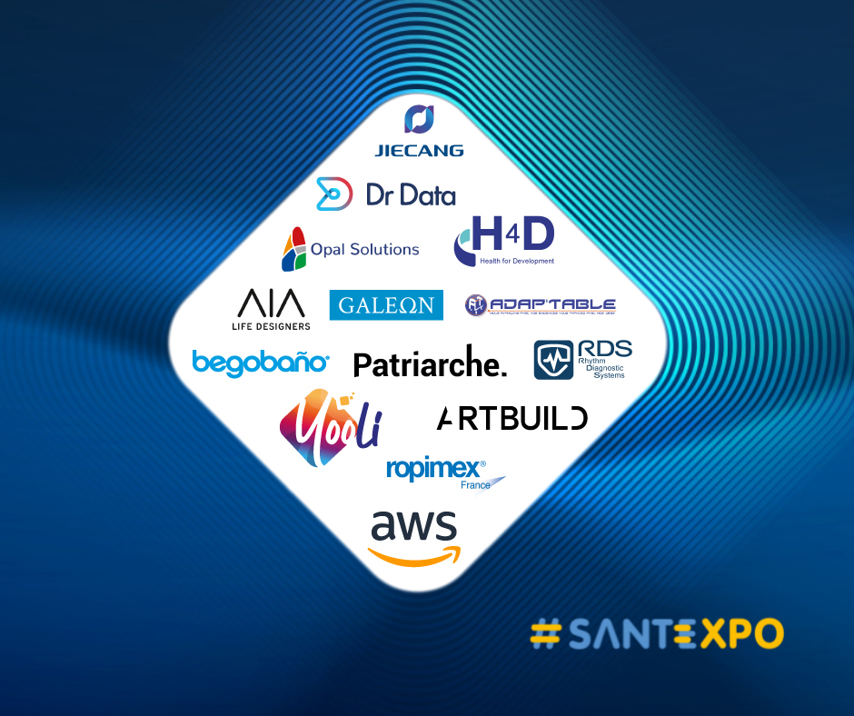 📣Les Exposants #SANTEXPO 2022

✔ Ils seront présents du 17 au 19 mai à Paris, Porte de Versailles

Liste des exposants ➡bit.ly/3HbRC9p

#santé #esanté #equipementmedical #pfue #Europe #soins #patients #hopital #medicosocial #grandage #data #IA #innovation #biomédical