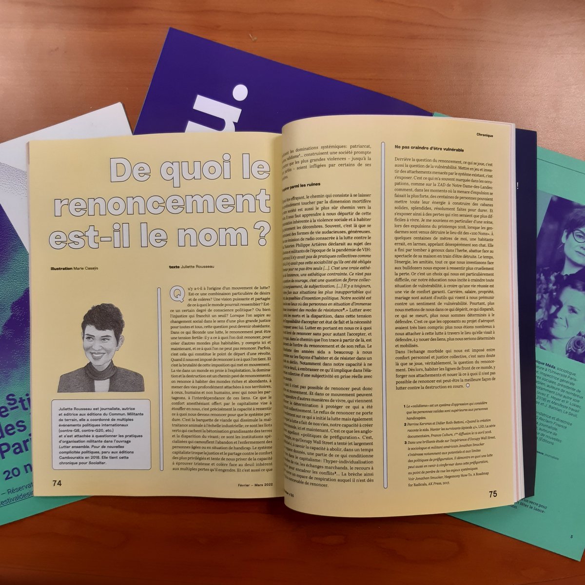 Dans le dernier <a href="/Socialter/">Socialter</a> retrouvez un texte signé Juliette Rousseau. Et enchaînez avec le replay de son intervention au dernier #FestivaldesidéesParis à @labellevilloise avec <a href="/dominique_meda/">Méda Dominique @dominiquemeda.bsky.social</a> <a href="/Lucie_Pinson_/">Lucie Pinson</a> <a href="/ReclaimFinance/">Reclaim Finance</a> <a href="/IrisDrx/">Iris Deroeux</a> 👉 youtube.com/watch?v=eMKqdh… #réparerlefutur