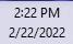 avaaidan's tweet photo. Happy Twosday, everybody! Today is 2/22/22 (2/22/2022), and it is also a Tuesday! It's almost two good to believe! In the spirit of my old Pi tweet I took a screenshot on my computer's time (excluding the seconds as Gyazo and Windows 10 don't get along) for posterity's sake! :) https://t.co/f0eNvZ8JEN