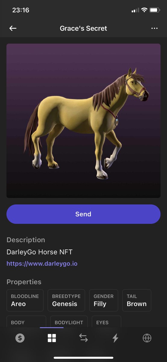 TommyEgan357's tweet image. @DarleyGo_io  #DarleyGo #GenesisCard Grace’s Secret 🤫