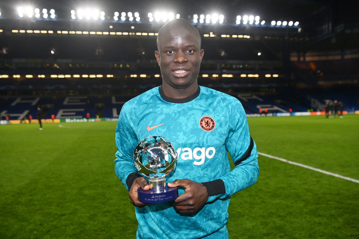 KANTE NAMED BEST PLAYER AGAINST LILLE KANTE NAMED BEST PLAYER AGAINST LILLE