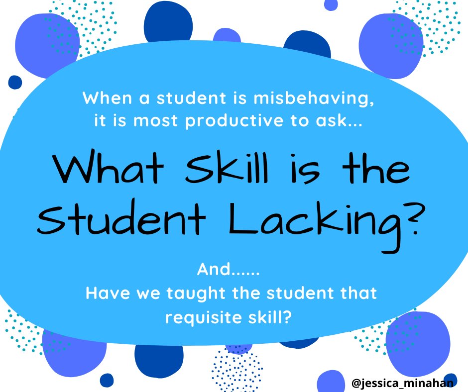 Jessica Minahan, PhD, BCBA (@jessica_minahan) on Twitter photo 