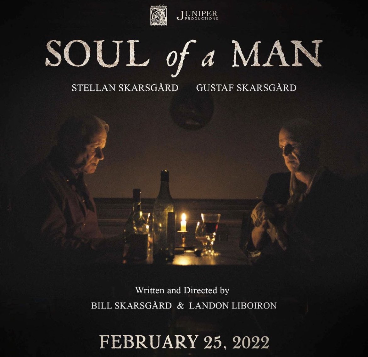 Bill Skarsgård and Landon Liboiron’s short film ‘Soul of a Man’ starring Stellan Skarsgård and Gustaf Skarsgård premieres on <a href="/IndieWire/">IndieWire</a> on February 25.