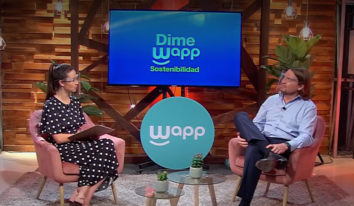No te pierdas este increíble capítulo estreno de Dime Wapp, donde  con Ari Bermann, Vicepresidente de desarrollo sostenible de Aramark, hablará sobre el plan de sustentabilidad de la empresa. 

Disfruta de este nuevo capítulo en el siguiente  link: wapptv.cl/dime-wapp