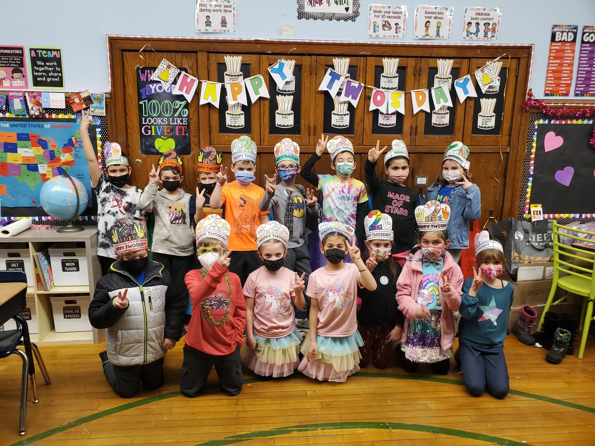 Grade TWO had a blast celebrating TWOSDAY 2/22/22!