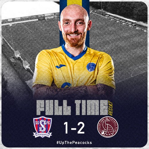 FT | Swindon Supermarine 1-2 Taunton Town 

THE PEACOCKS PROGRESS TO THE FINAL!

#UpThePeacocks