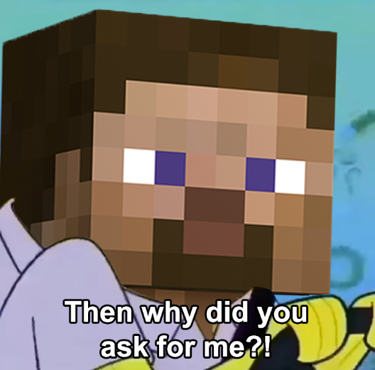 Since there's been a ton of Steve slander from the past week.