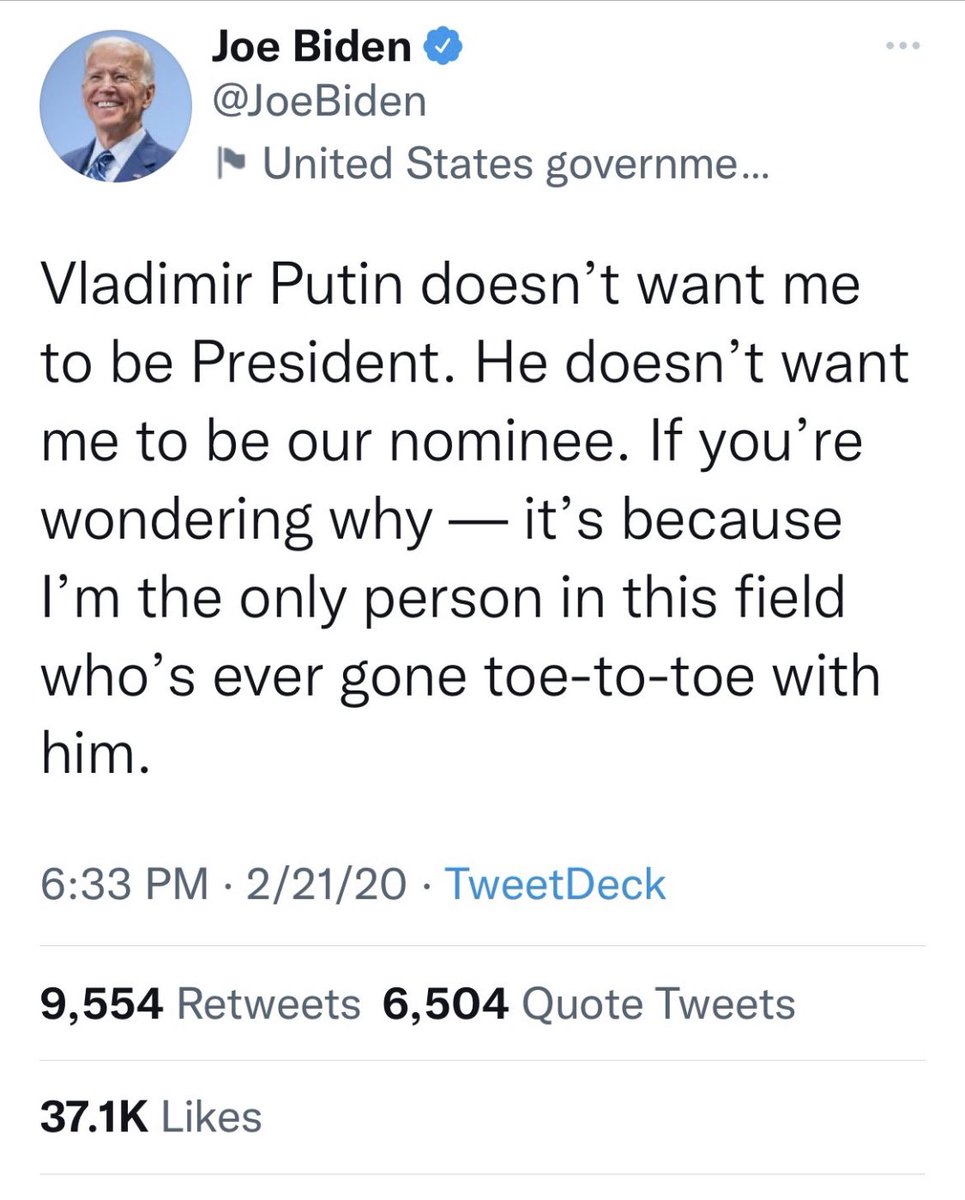 O boy….he seems real scared <a href="/JoeBiden/">Joe Biden</a> ….What a joke! 
#dumb 
#embarrassing 
#whatajoke