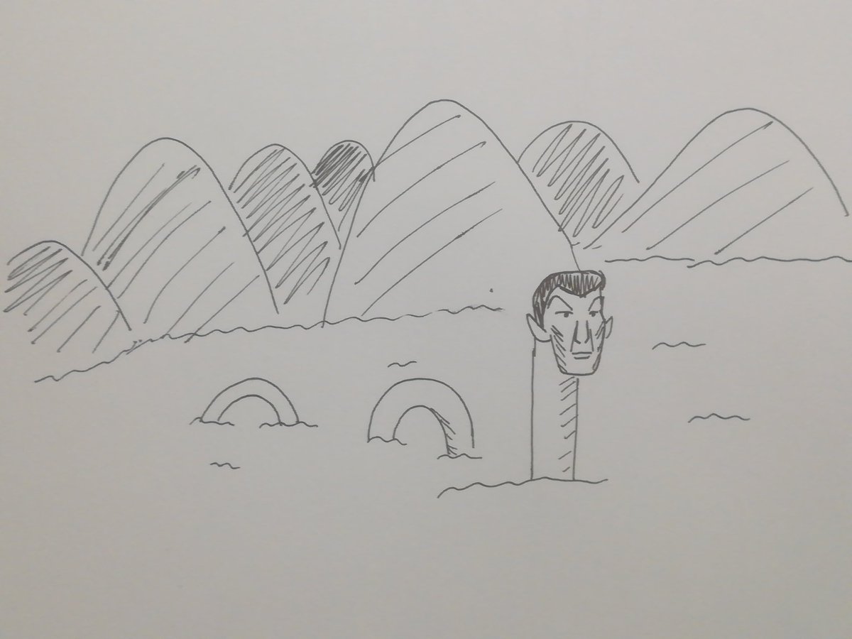 abbieananas's tweet photo. spock ness monster https://t.co/ke1o5PnvwS