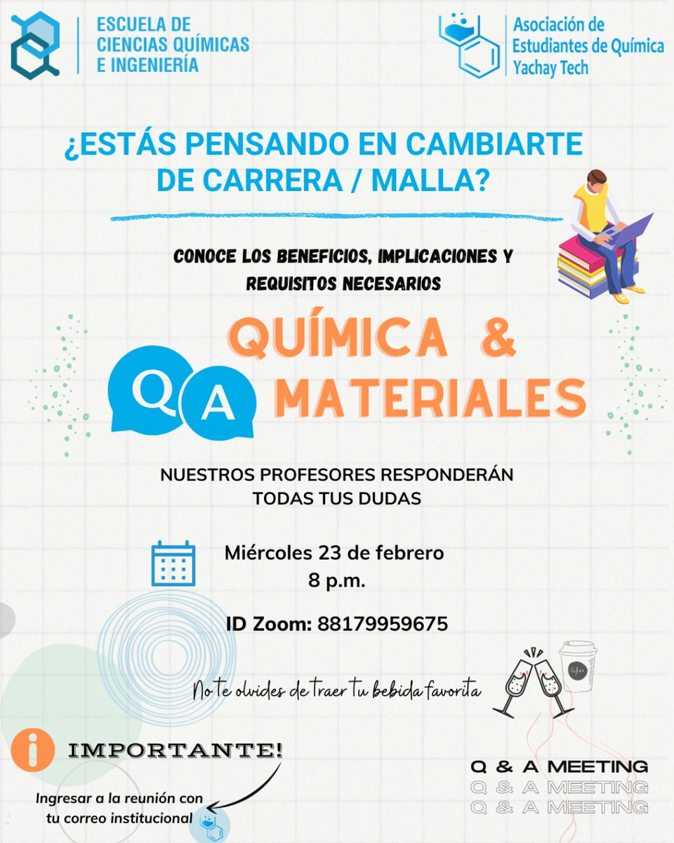 Escuela de Ciencias Químicas e Ingeniería YT tweet media