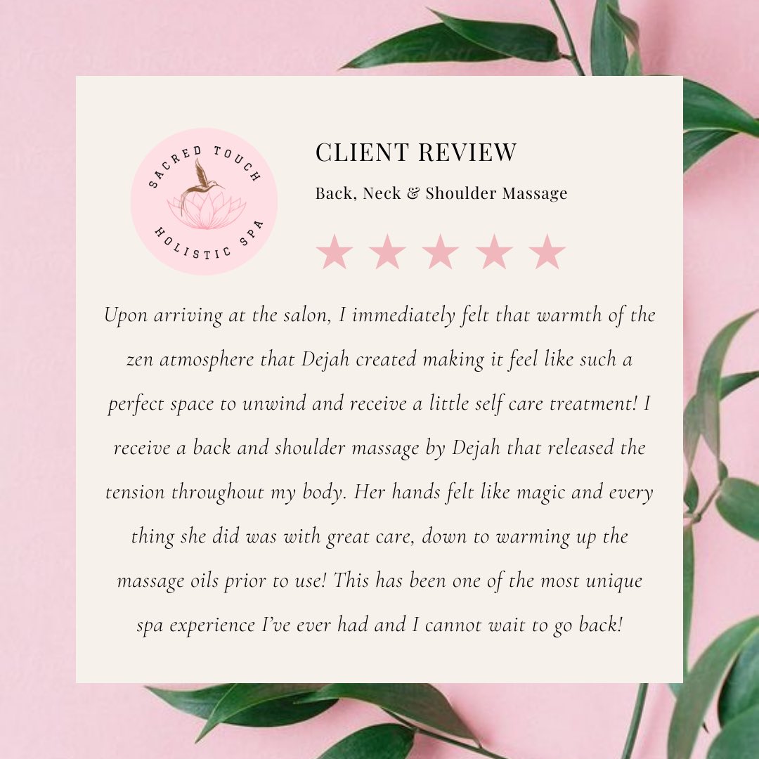 therealdejjj's tweet photo. The most rewarding feeling is when your clients leave you a beautiful review 🥺 ugh! Just read this 

#esthetician #estheticianstudent #skincaretips #skincare #GirlTalkZA https://t.co/vQXGuNVv0c