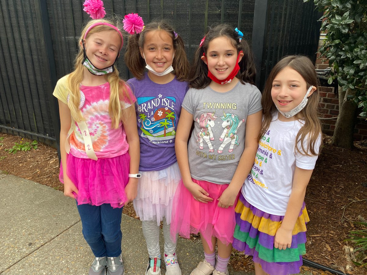 hnjschool's tweet photo. Today was 2-22-2022 (also known as TWOs-Day). We had so much fun dressing in the TWOs theme, learning the two-step, participating in a twos-day challenge, and bringing in TWO items for Iggy's Cupboard food pantry at Loyola. It was a great TWOs-Day! https://t.co/LF2M11uHfG