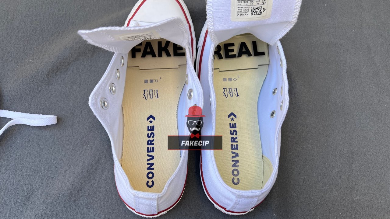Converse shoes fake vs real top
