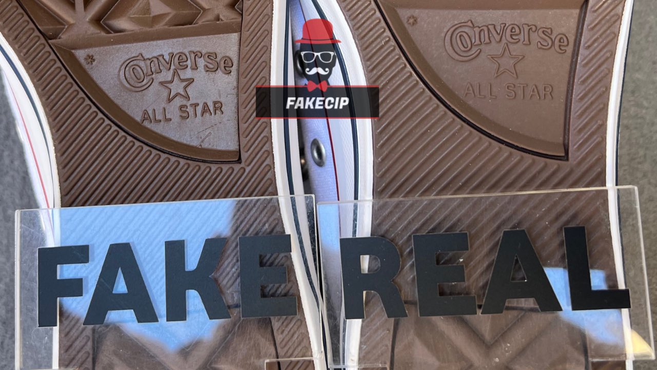 Converse fake cheap vs real