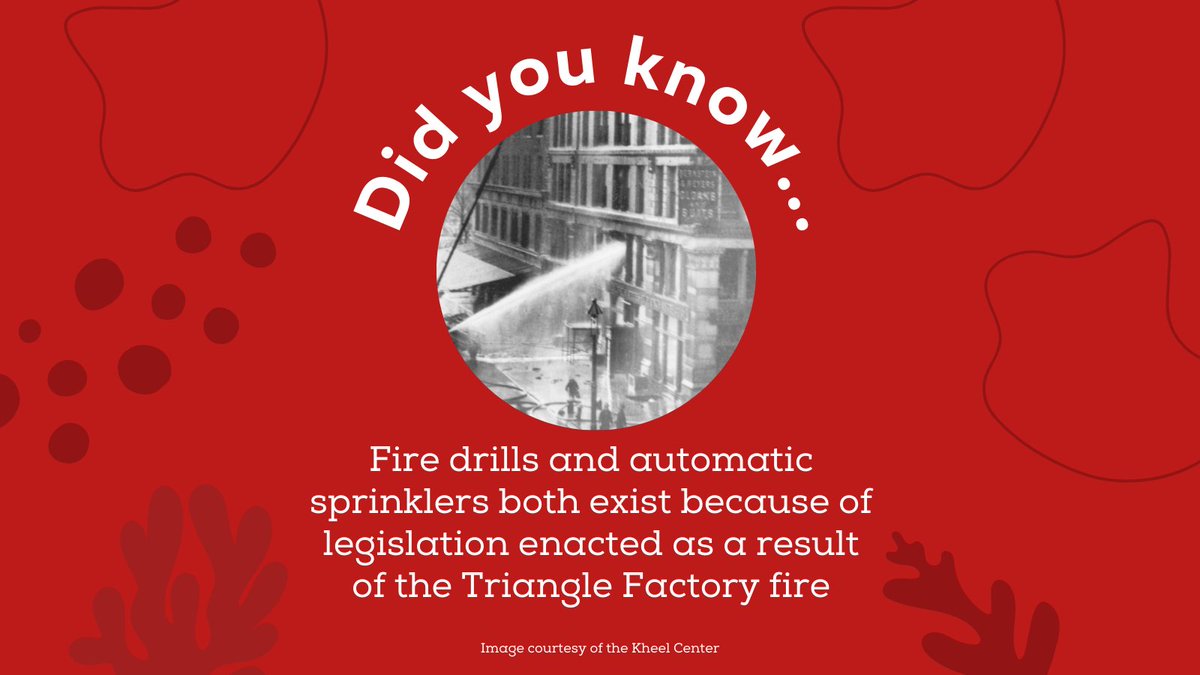 trianglefire's tweet photo. Today, we remember the great change that rose out of the ashes of the Triangle Factory fire.
#WeRemember #TriangleFire #HistoryFacts #HistoryInPictures #EveryDayHistory https://t.co/yIsLyy3tkA