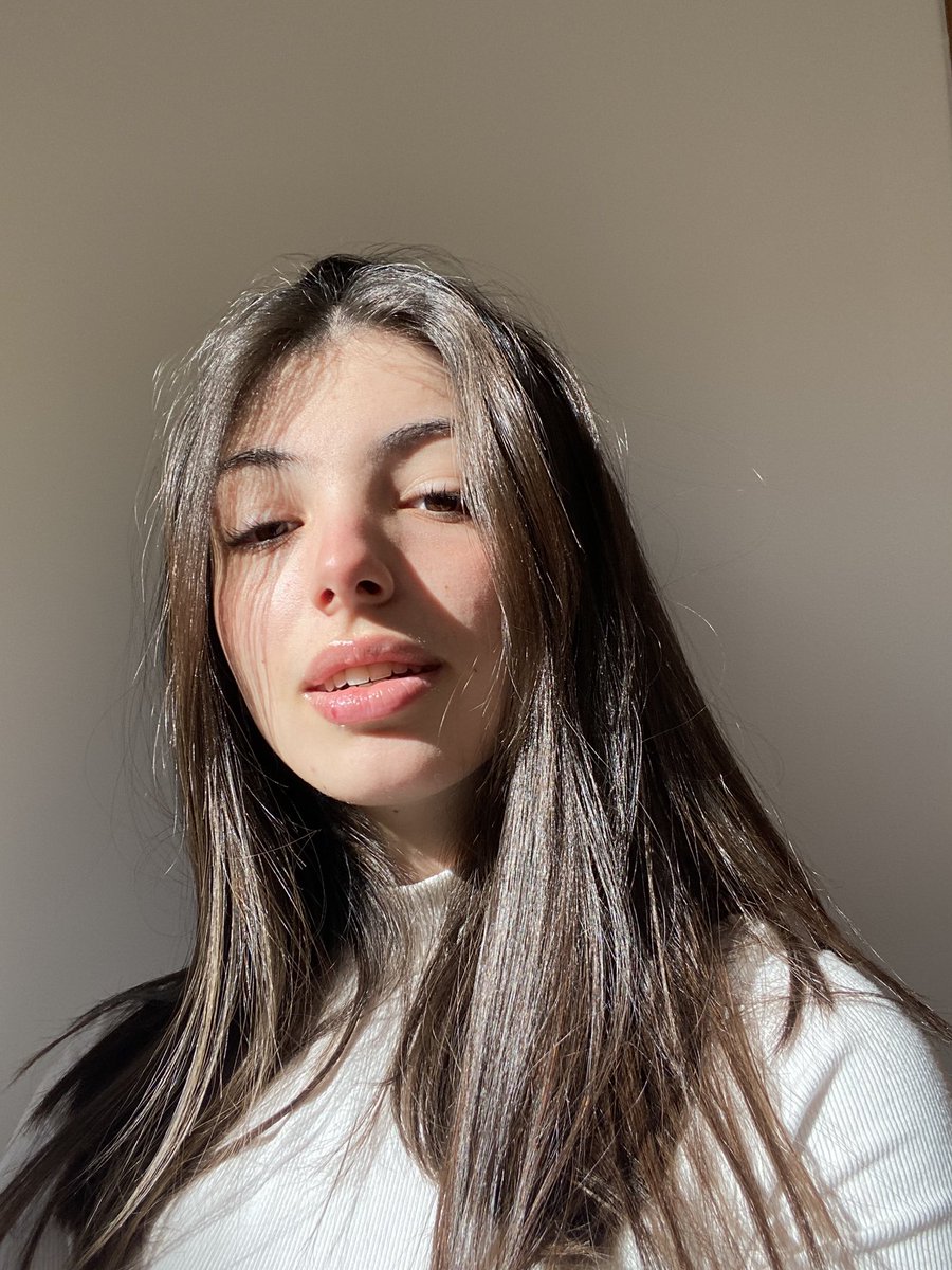 me acababa de levantar perdón