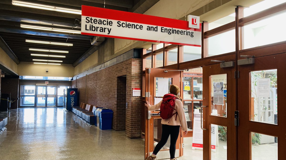 yorkulibraries's tweet photo. Welcome Back! As of February 7, 2022 Steacie Library is fully open to current York University students, staff and faculty. Please check our current hours of operation. https://t.co/1Fqo8gYvzu 

#YorkU #YorkUniversityLibraries https://t.co/M7uVybXPwd
