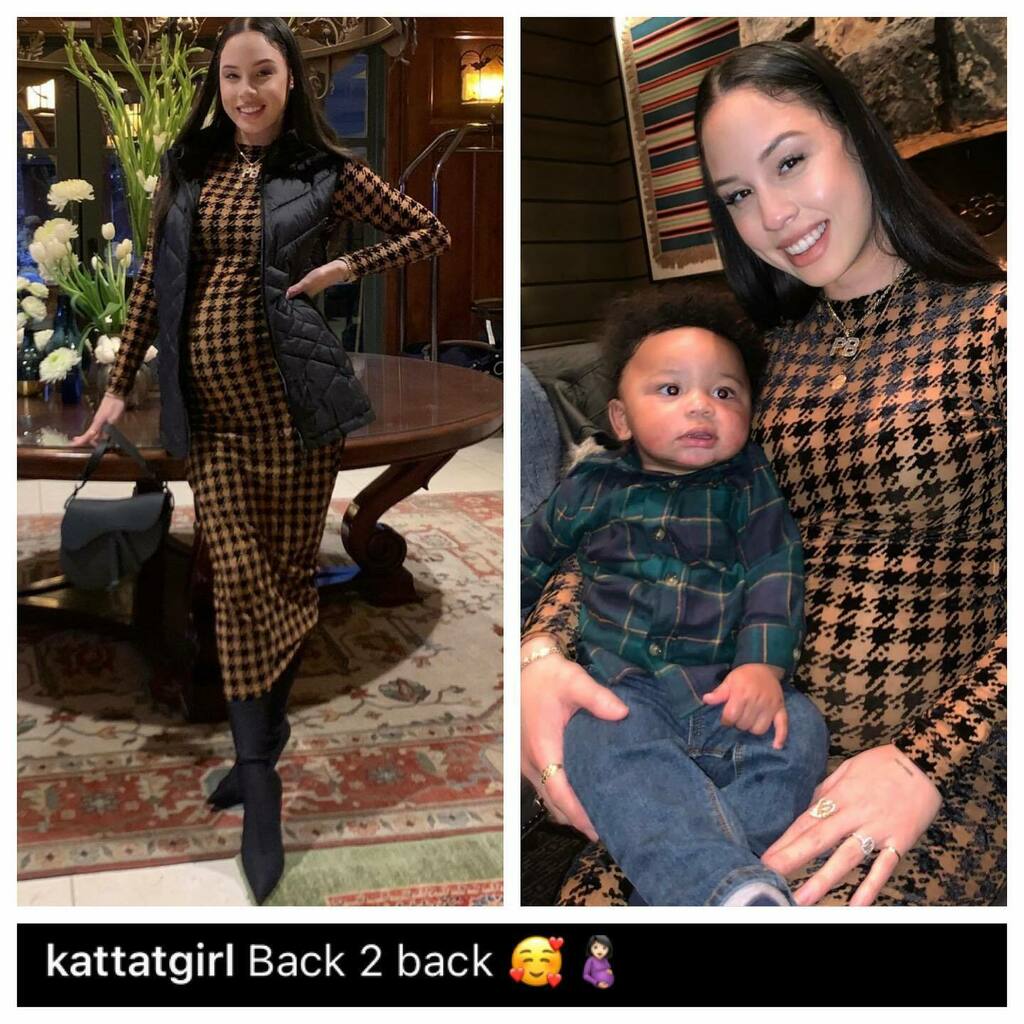 TheYBF's tweet photo. Former #BlackInk star #KatTat and Patriots baller #JamieCollins are expecting baby #2! Congrats! Their son Jackson is 8 months old. https://t.co/blUgFT9WEU https://t.co/jPU85XZEWA