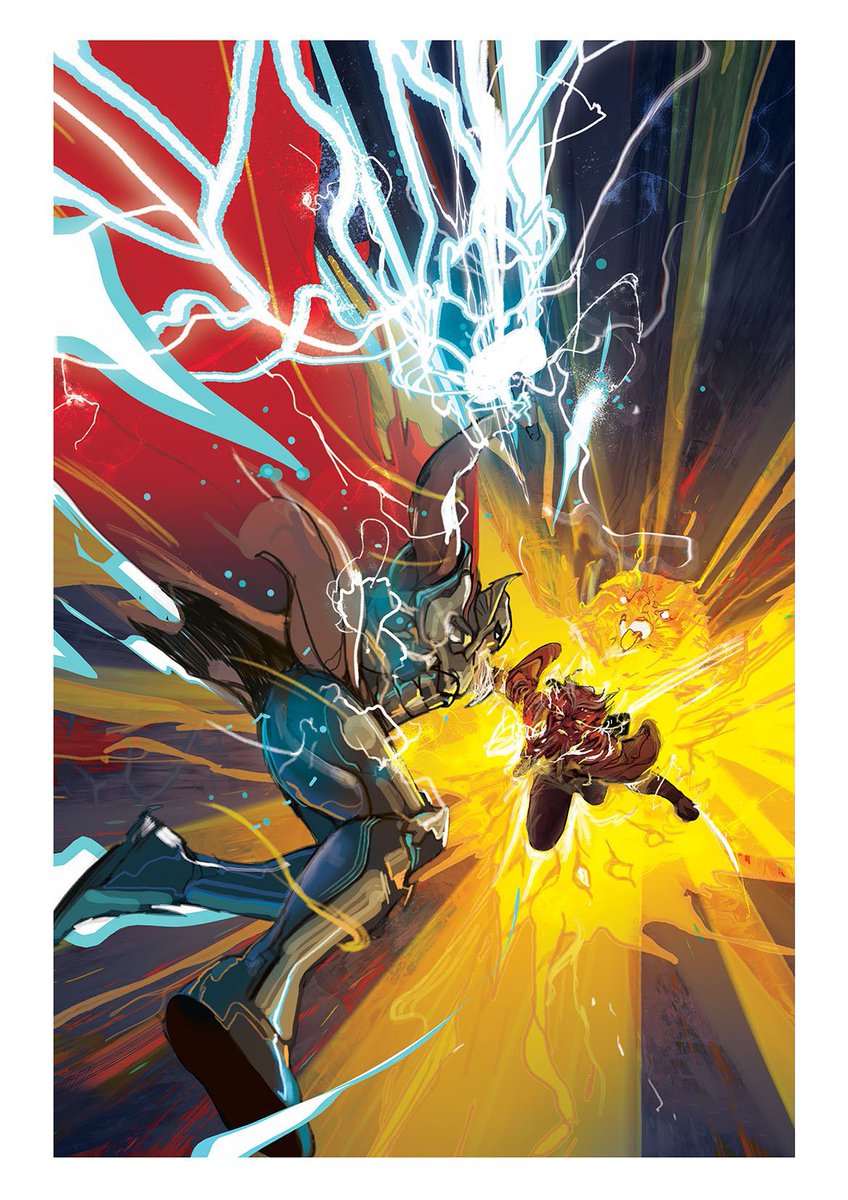 RT @cjwardart: Here’s some of my Thor art while we wait for the #thorloveandthunder trailer https://t.co/OUo0SzaWjq