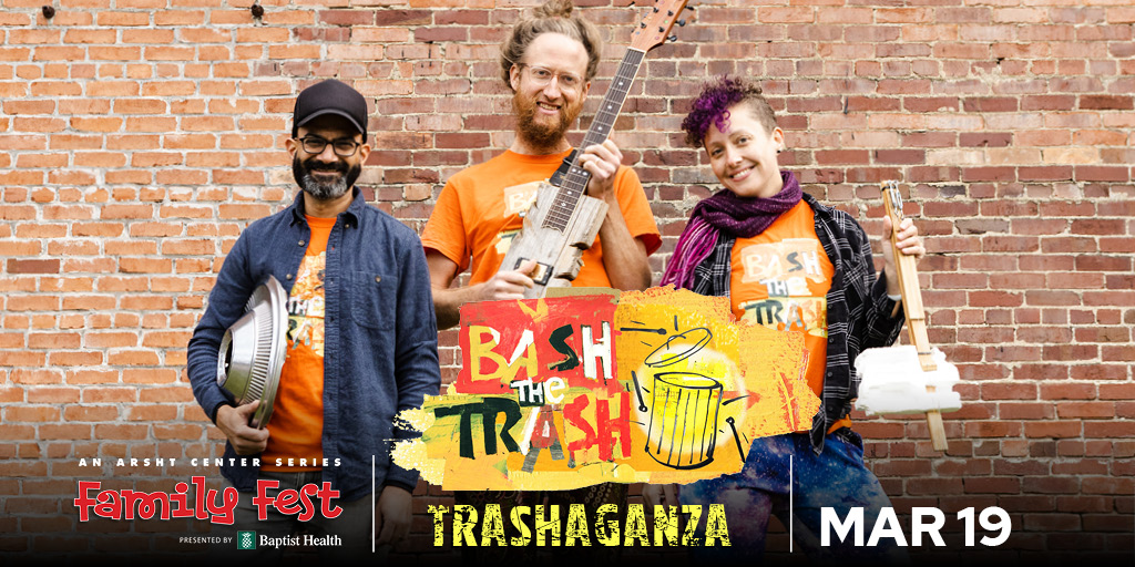 Adrienne Arsht Center (@arshtcenter) on Twitter photo Get ready to <a href="/bashthetrash/">Bash the Trash</a> on March 19! Trashaganza brings fun songs for the whole family featuring unique musical instruments made from reused and repurposed materials. Arrive early for an afternoon full of kids’ sustainable activities. RSVP for free at bit.ly/BashTheTrash. Get ready to <a href="/bashthetrash/">Bash the Trash</a> on March 19! Trashaganza brings fun songs for the whole family featuring unique musical instruments made from reused and repurposed materials. Arrive early for an afternoon full of kids’ sustainable activities. RSVP for free at bit.ly/BashTheTrash.