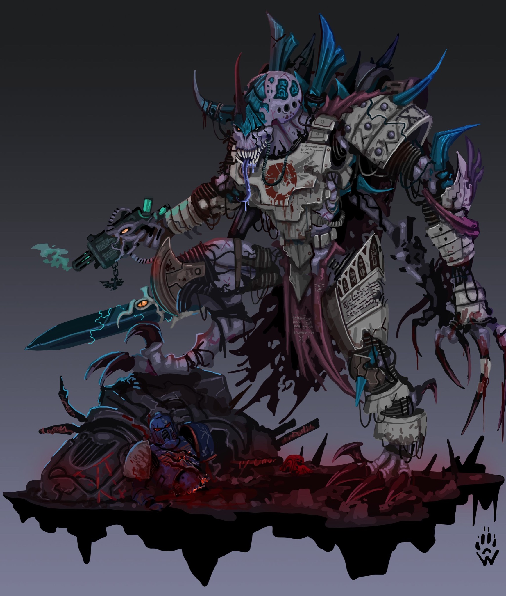 Wolfdawg Art Warcomteam Their Primarch Legatus Artarion And His Sons Joined The Eldari T Co 6re3wgpsjn Twitter