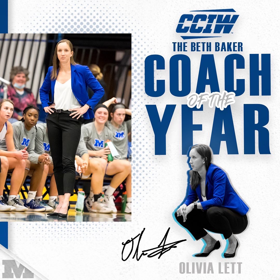 COACH OF THE YEAR! 🏆💙 <a href="/OliviaLett23/">Olivia Birt</a> 
#gobigblue