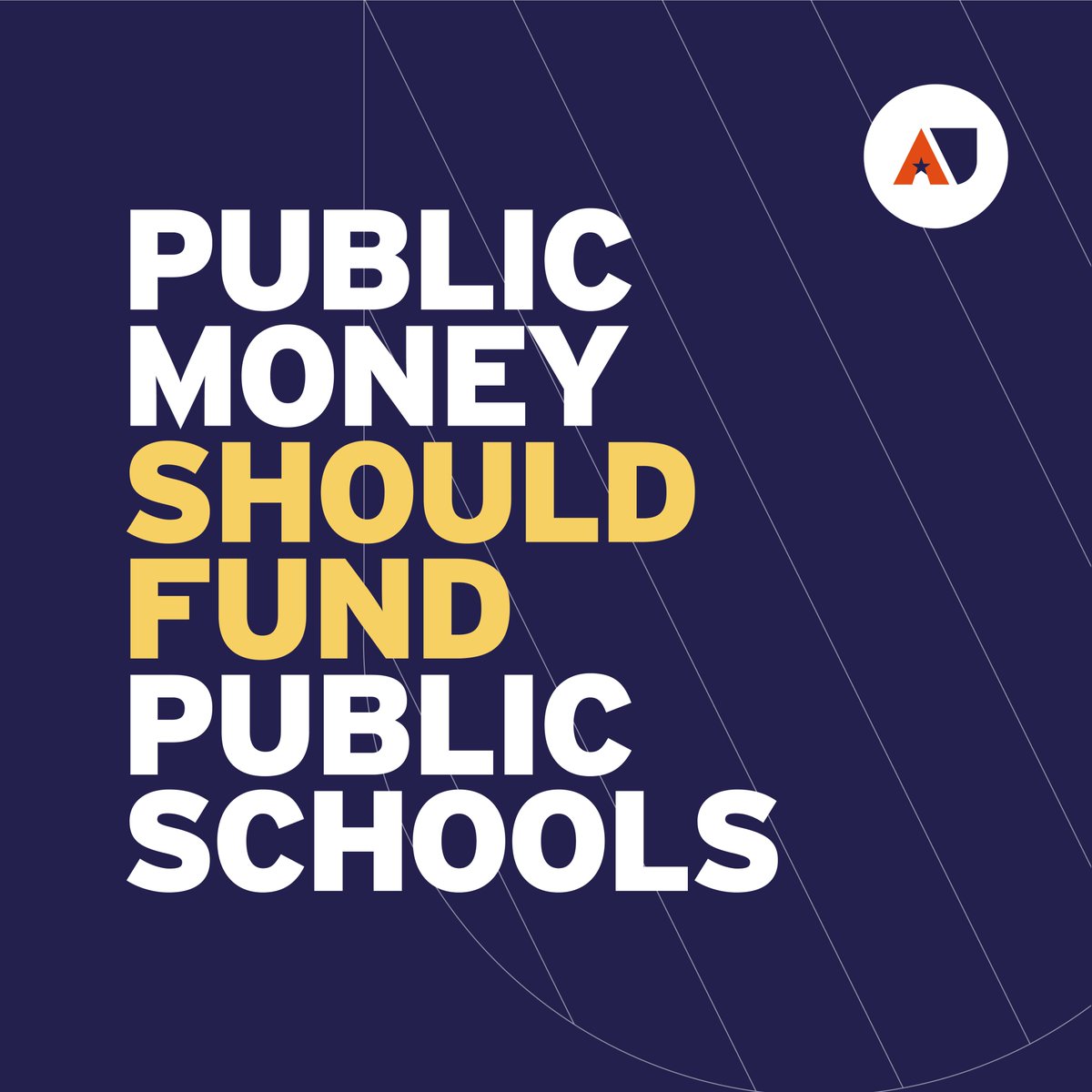 americansunited's tweet image. It’s Public Schools Week--let's celebrate public education and helping all students learn and grow. 
#separationofchurchandstate #BeAShield #EqualityWithoutException #FreedomWithoutFavor