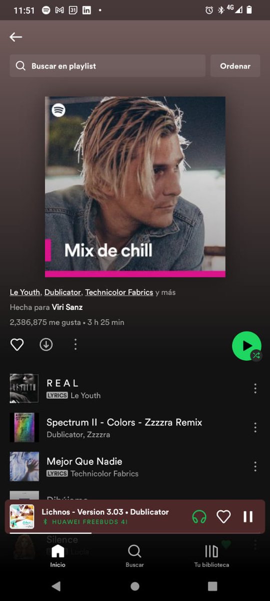 Viriloca's tweet photo. El tío @SpotifyMexico  ahora sí se rifó con el algoritmo  😚👌
Variadito rico para trabajar https://t.co/2bdxgmUeOi