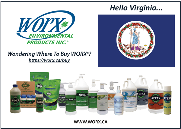 WORXEnviro's tweet photo. #WorxEnviro #ALittleGoesALongWay
Visit our Where to Buy page to find a WORX® Distributor in #Virginia.
https://t.co/sWbZkCo7I4
#Biodegradable #Distributors #WashYourHands  #HandCleaner #HandSanitizer #LiquidHandSoap #FoamHandSoap #WaterlessHandSoap #GreenCertified #SaferForUser https://t.co/7vGqXhLNBQ