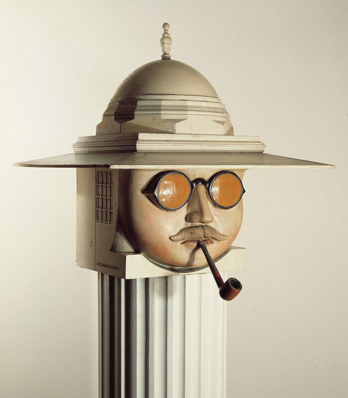 Collecting and constraints: Read our latest guest blog exploring absences and silences in the RIBA Collections, by researcher Chater Paul Jordan.
👉 ow.ly/8PmN50HUeCG

📷 Caricature bust of Edwin Lutyens by an unidentified member of his Delhi office, 1912, #RIBACollections.