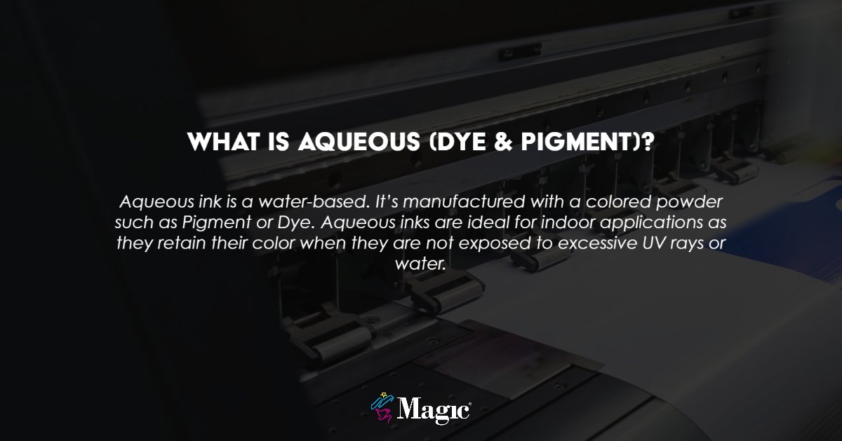 MagicInkjet's tweet image. Aqueous 101

Aqueous printers are safer to use since they do not contain any of the solvents typically used in other types of inks. These printers work well with applications like fine art printing, photography, and more. 
-
#WideFormat #Aqueous #WideFormatMedia #InkjetPrinting