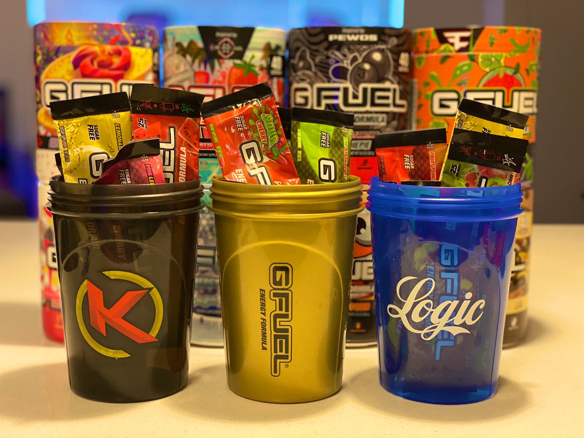 WHO NEEDS A FREE GFUEL STARTER KIT?! 👀 RT + FOLLOW (so I can DM you) and reply with which one, ill hook someone up with a FREE discount code!