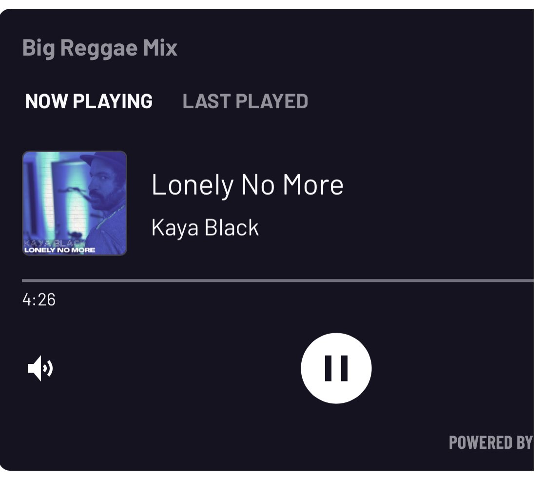 Thank you @BigReggaeMix for supporting my reggae cover of <a href="/ThisIsRobThomas/">Rob Thomas</a> Lonely No More. Check it out now on Spotify open.spotify.com/track/50AU7Gi2…